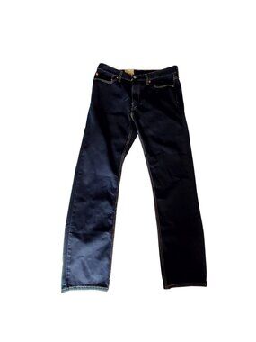 Levis Mens 513 Slim Straight Jeans W34 L32  Cotton Blend Iconic Levi's logo